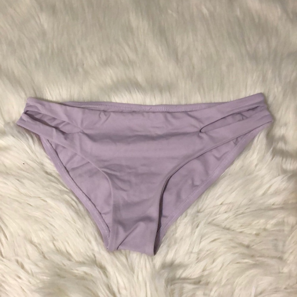 L*Space lavender full cut bikini bottoms